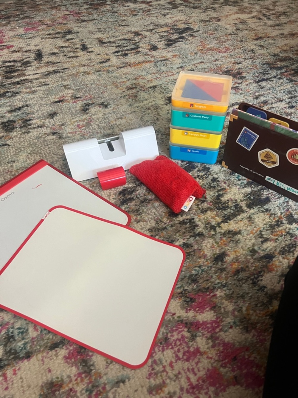 Osmo Red Tablet Accessory Kit with 5 games